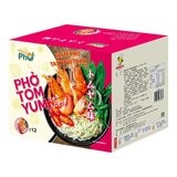 王麵河粉 杯裝河粉 酸辣蝦湯風味 61公克 X 12入