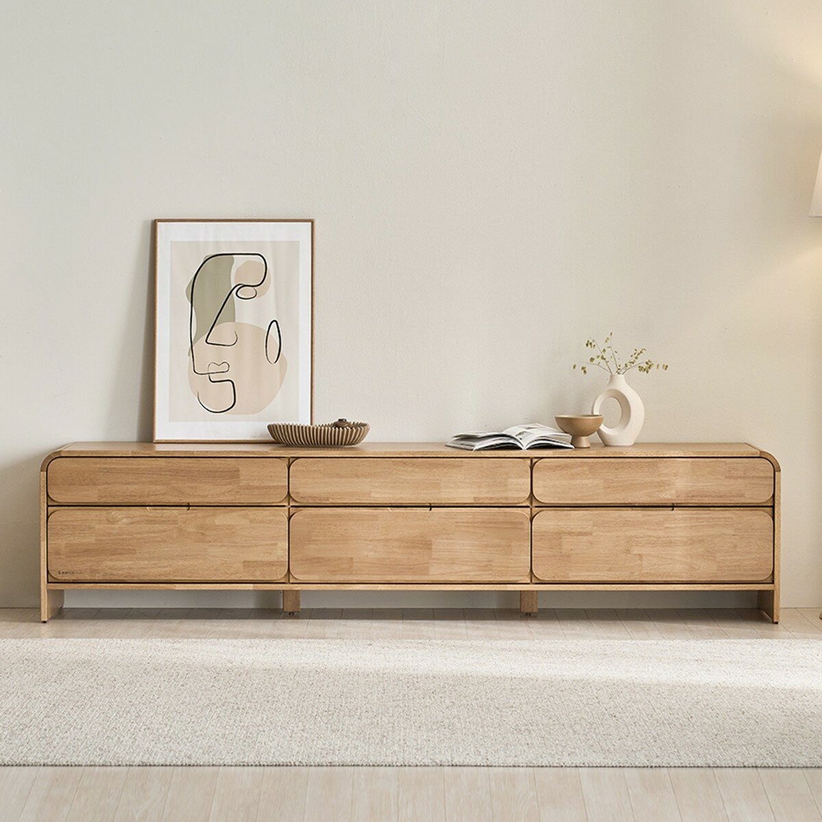 Finlandia Estante 電視櫃 橡木色