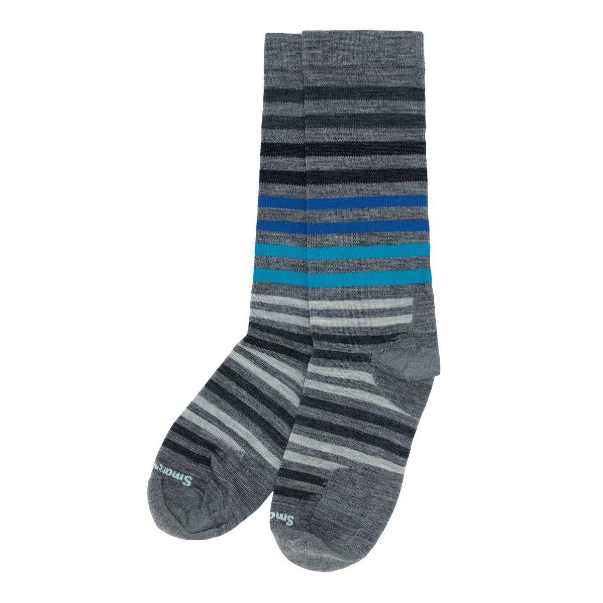 Smartwool 男條紋中筒襪 藍色條紋 L