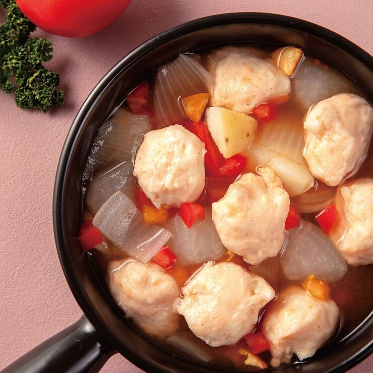 美威 冷凍鮭魚干貝海鮮丸 1050公克 X 2入