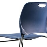 Musical Chairs Harmony 可堆疊訪客椅 2入組 深藍