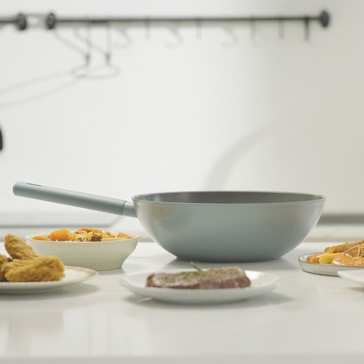 樂扣樂扣 ECO BLUE 鍛造陶瓷不沾鍋 3件組