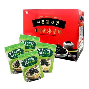 韓味不二海苔酥 80公克 X 4入 韓味不二海苔酥 80公克 X 4入