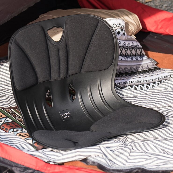 Curble 護脊美學椅 38.0公分 X 31.5公分 X 31.6公分 黑色