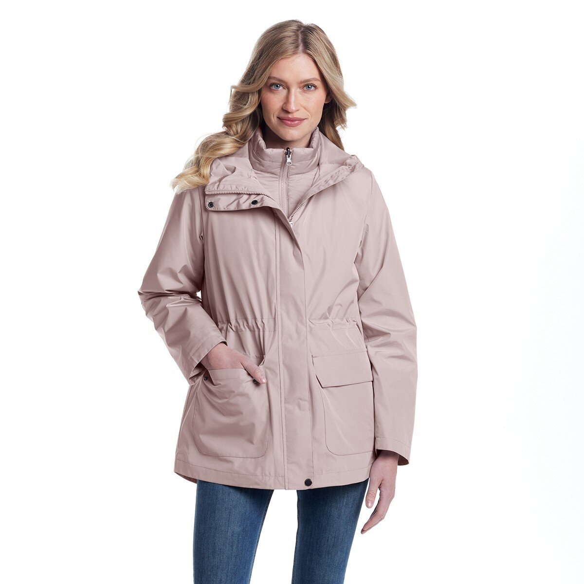 Weather Roof 女三合一防風連帽外套