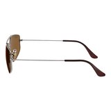 RAY-BAN 偏光太陽眼鏡 0RB3845 004/57 銀色