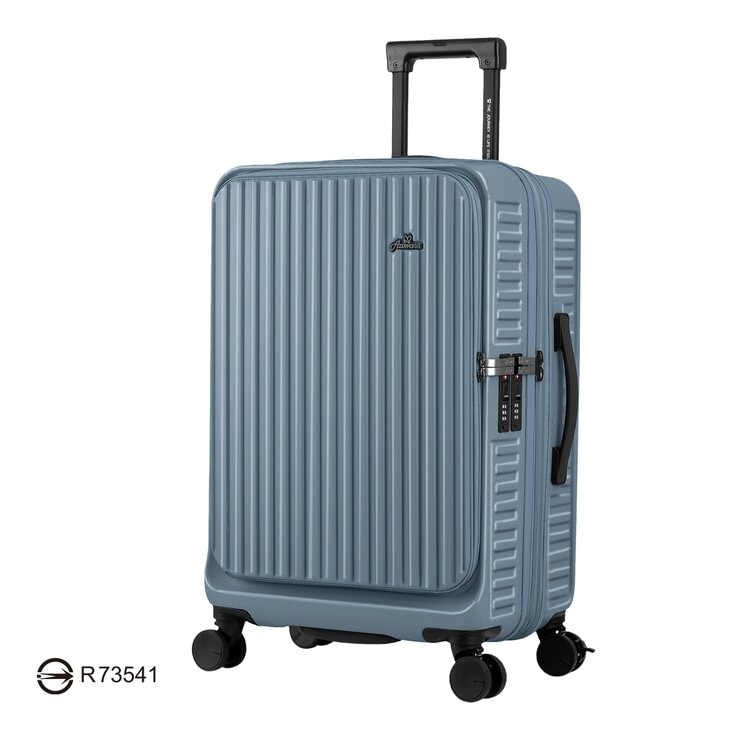 Arowana 25吋 河馬煞車行李箱 (2.0) 石藍