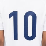 Fila 兒童足球短袖套組 白/藍 M