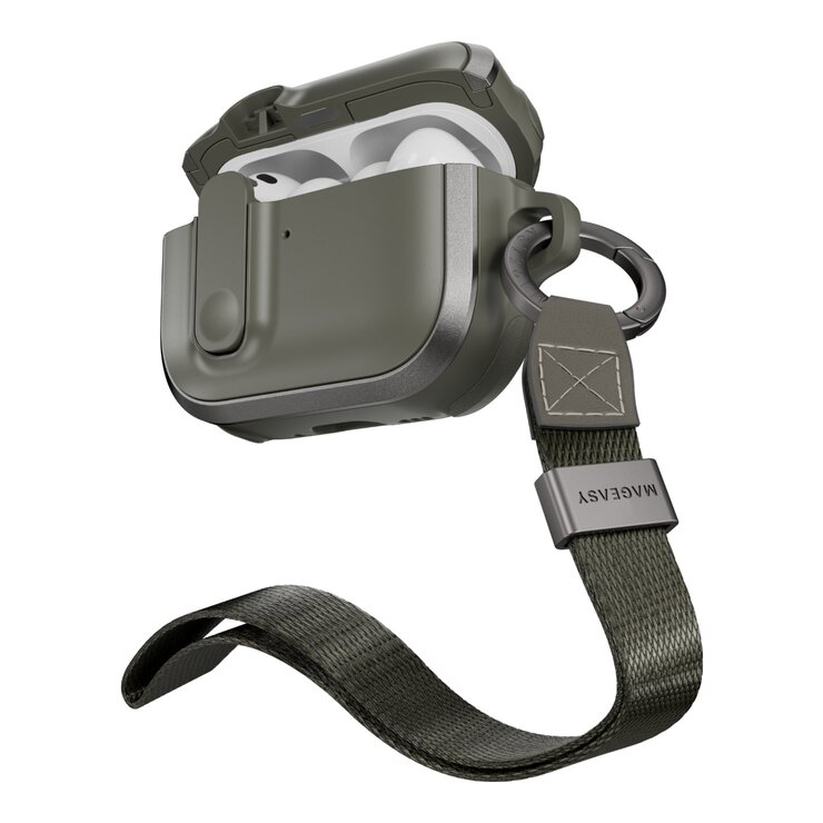 MAGEASY Odyssey with Wrist Strap 抗衝擊磁扣耳機殼 AirPods Pro 3