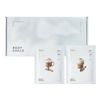Body Goals 豌豆蛋白飲組合 31公克 X 60入 (榛果可可 / 觀音拿鐵) Body Goals 豌豆蛋白飲組合 31公克 X 60入 (榛果可可 / 觀音拿鐵)