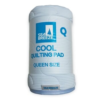 Sea Breeze 雙人涼感墊 152公分 X 195公分 淺藍