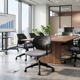 Musical Chairs Impressa 扶手辦公椅 灰 Musical Chairs Impressa 扶手辦公椅 灰