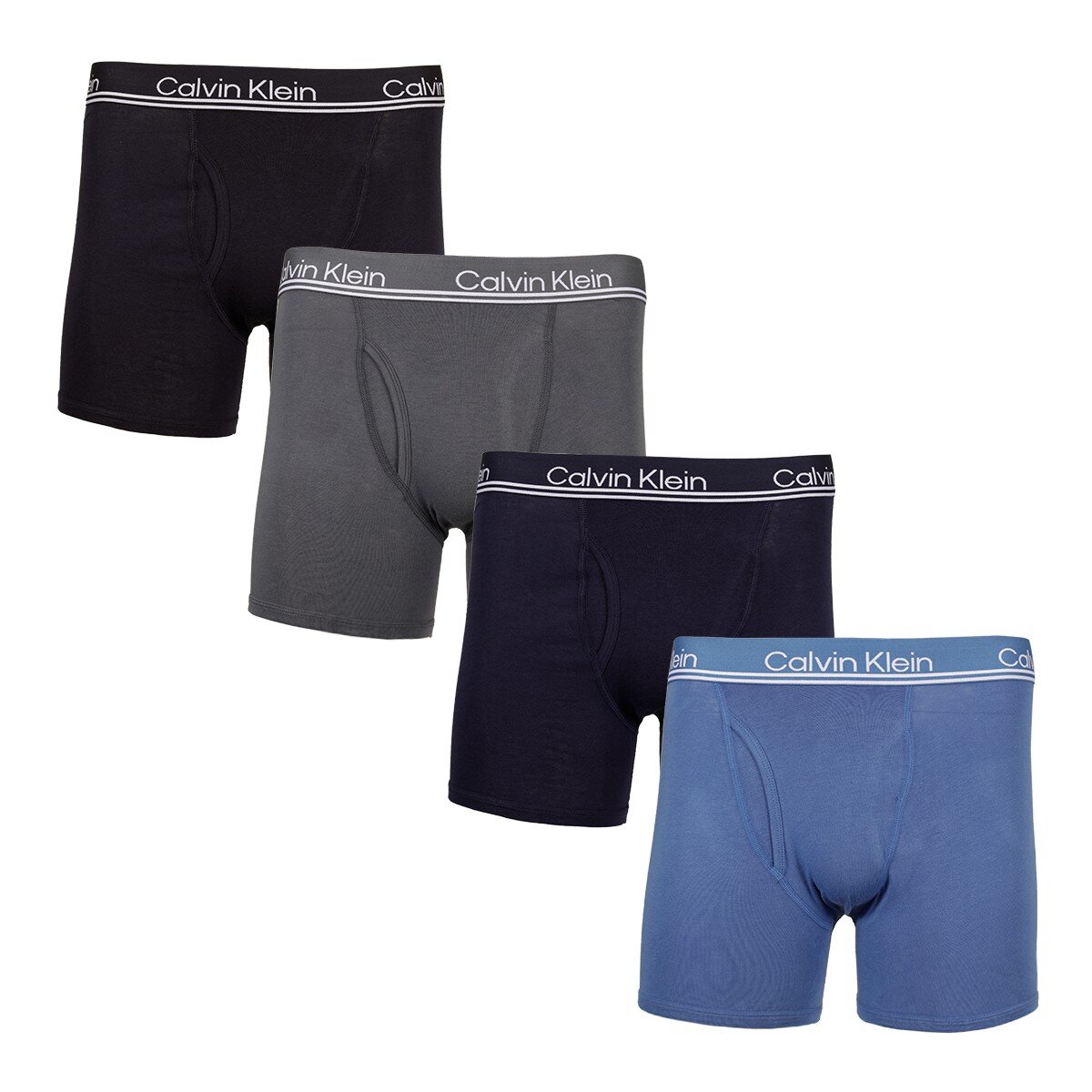 Calvin Klein 男內褲 4入組 S 藍色
