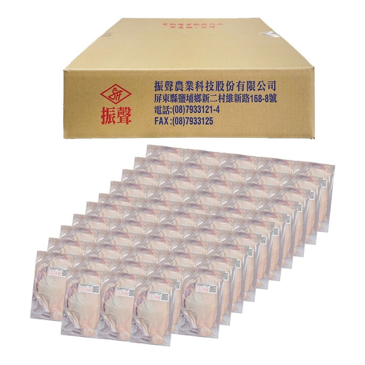 台灣冷凍鴨腿單入真空包 14.4公斤