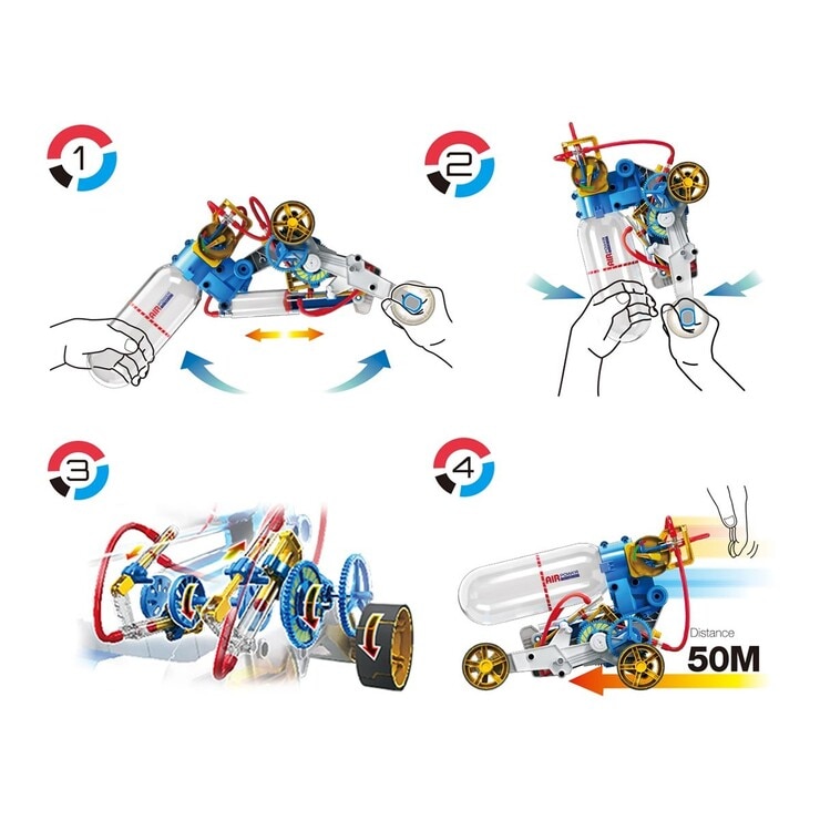 Pro'sKit 寶工空氣動力引擎車 附手鉗 / 10歲以上