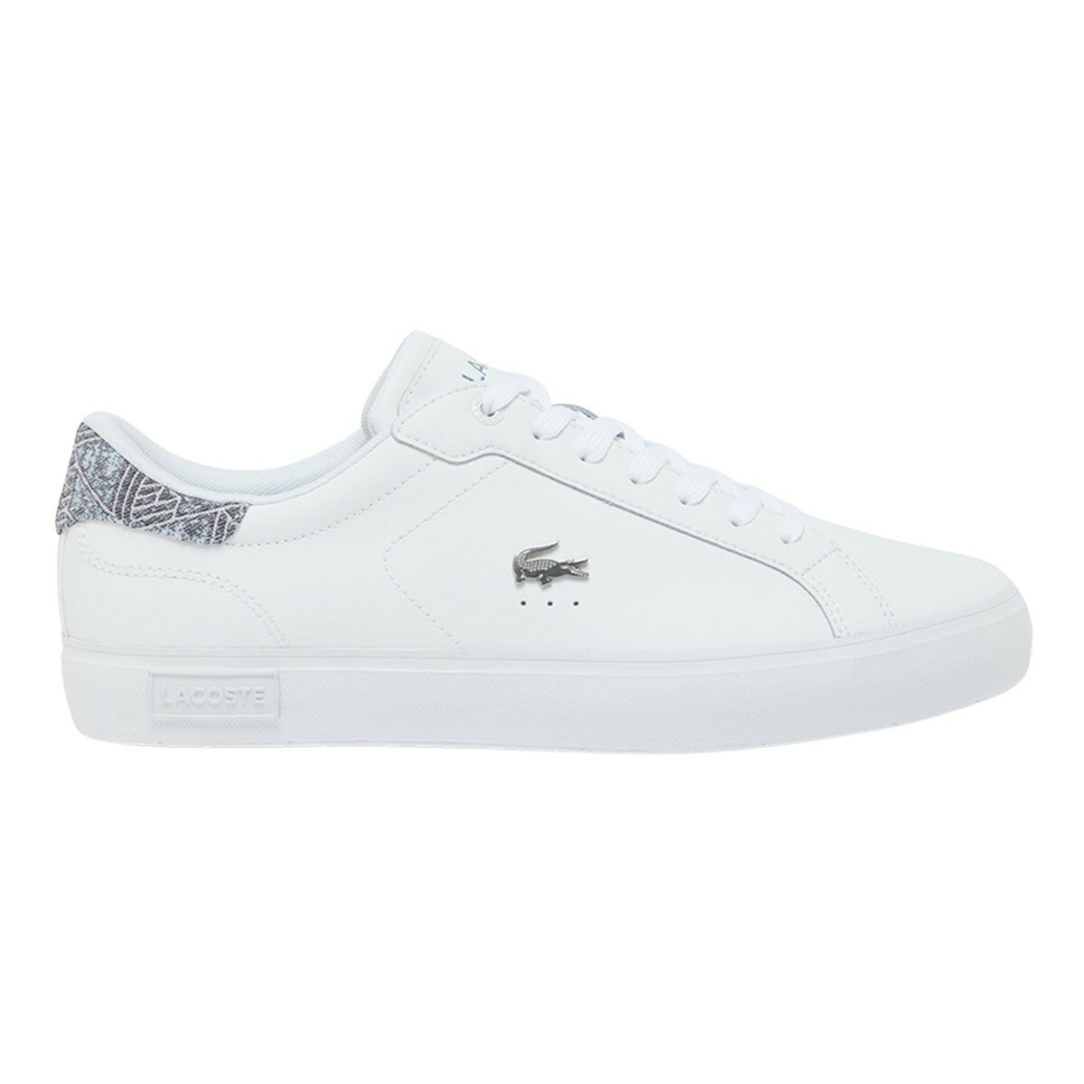 Lacoste 男休閒鞋 白