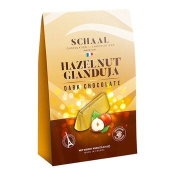 Schaal 榛果黑巧克力 450公克