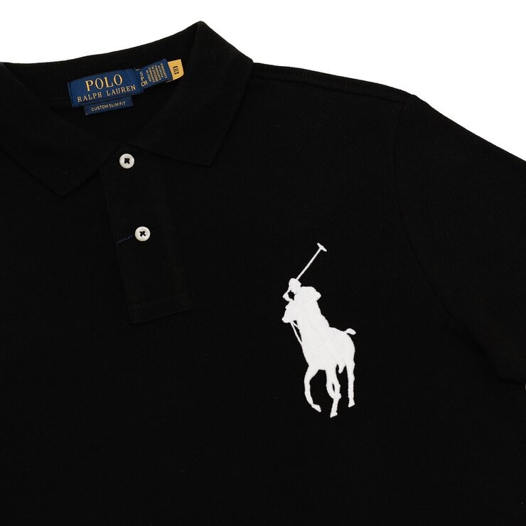 Ralph Lauren 男短袖Polo衫 黑色