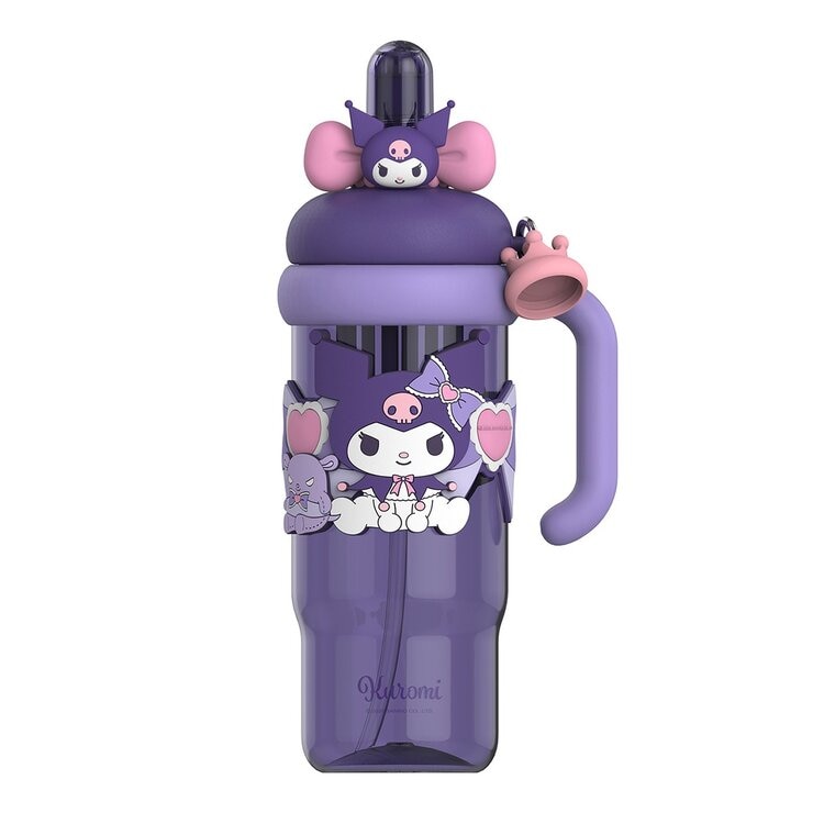 三麗鷗 Tritan 吸管隨行杯 附提把 1200毫升