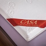 CASA 雙人天然乳膠Q彈床墊 152公分 X 190公分 X 7.5公分
