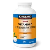 Kirkland Signature 科克蘭 維他命C咀嚼錠 500毫克 柳橙口味 250錠 X 2瓶