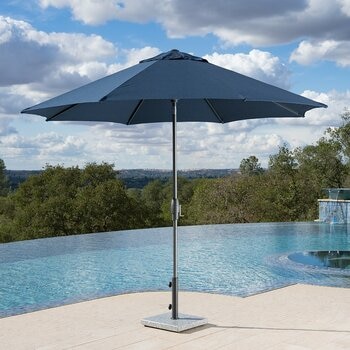 Sunvilla 10呎 戶外遮陽傘 藍色