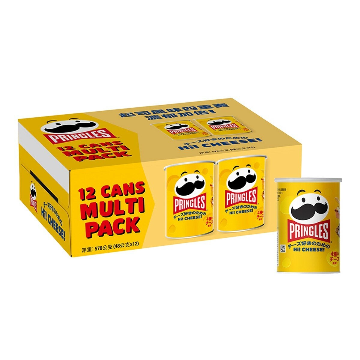 品客 奢華起司風味洋芋片 48公克 X 12 入 品客 奢華起司風味洋芋片 48公克 X 12 入