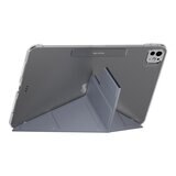 MAGEASY Facet 全方位支架透明背蓋保護套 2024 iPad Pro 11吋 阿拉斯加藍