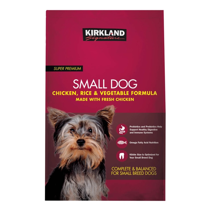 科克蘭 雞肉&米&蔬菜配方 小型犬乾狗糧 9.07公斤