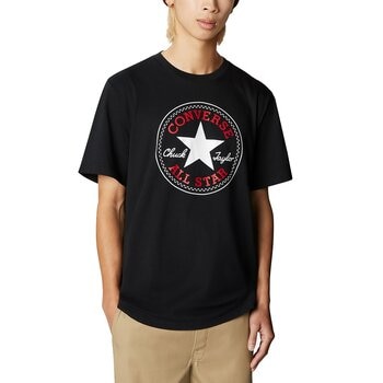 Converse 男短袖上衣 黑 S