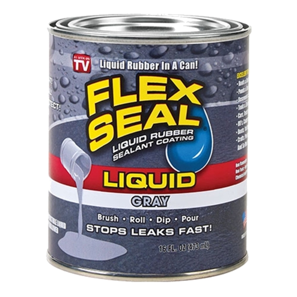 FLEX SEAL LIQUID 萬用止漏膠 2入 水泥灰
