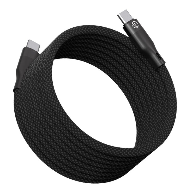 Looploop 磁吸式傳輸充電線 3入組 深邃黑 Looploop 磁吸式傳輸充電線 3入組 深邃黑