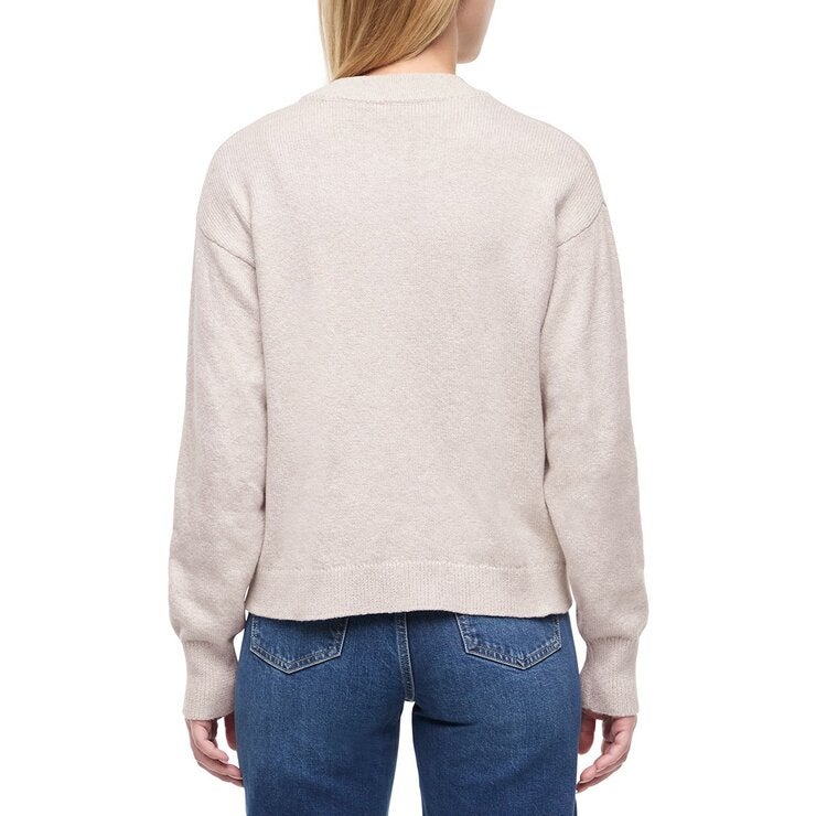 Banana Republic 女圓領鈕扣開襟衫 米
