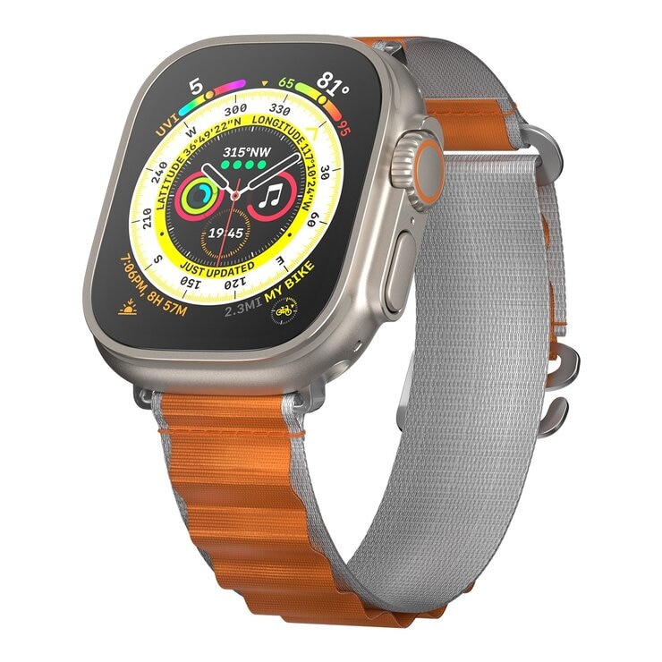 MAGEASY Active 運動高山錶帶 42-49mm 橘色