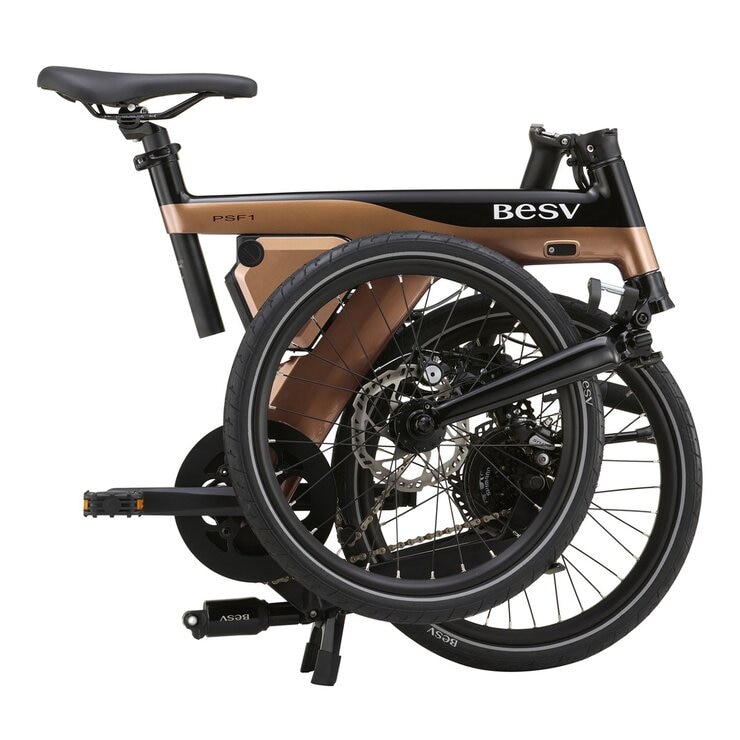 BESV 折疊電動輔助自行車 PSF1 金色