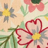 Town & Country 純棉花卉防滑地墊 76公分 X 114公分 草地