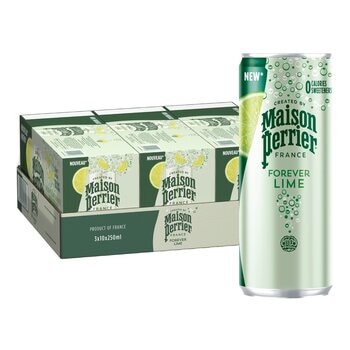 Maison Perrier 沛綠雅 萊姆風味氣泡水 250毫升 X 30入