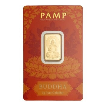 PAMP 佛陀 黃金條塊 999.9純金 5公克