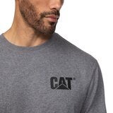 Caterpillar Men's Long Sleeve Tee Gray