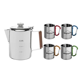 Alpine Mountain Gear 不鏽鋼咖啡杯壺組