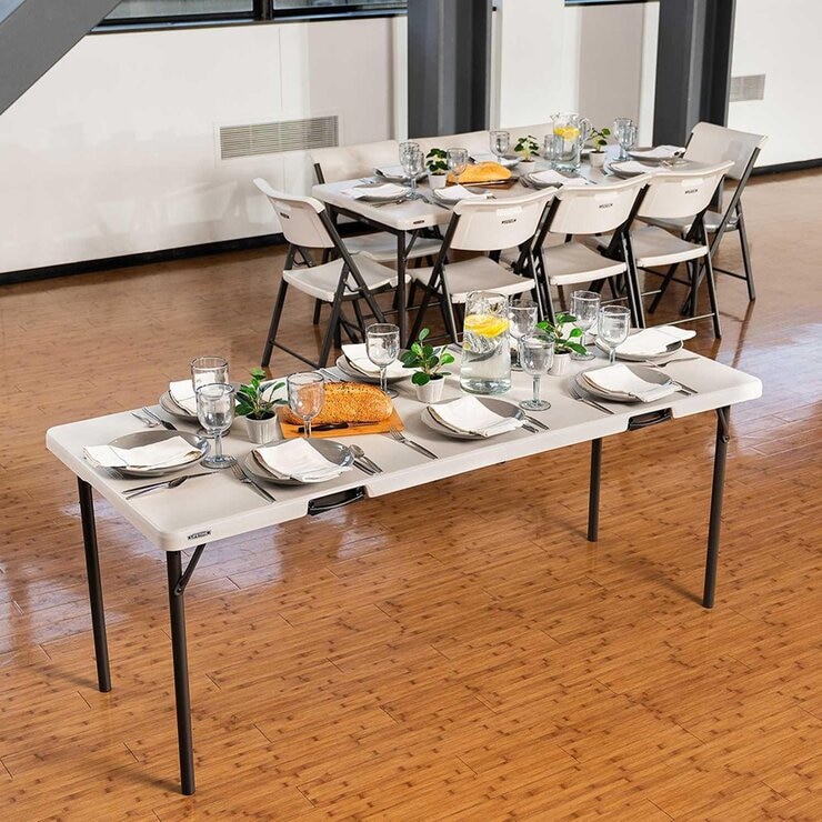 Lifetime 6呎折疊桌 2入