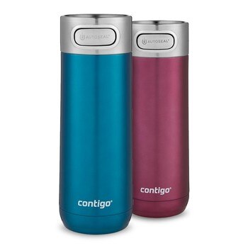 Contigo Luxe 不鏽鋼保溫保冷杯兩件組 單個容量 414 毫升/14OZ Contigo Luxe 不鏽鋼保溫保冷杯兩件組 單個容量 414 毫升/14OZ