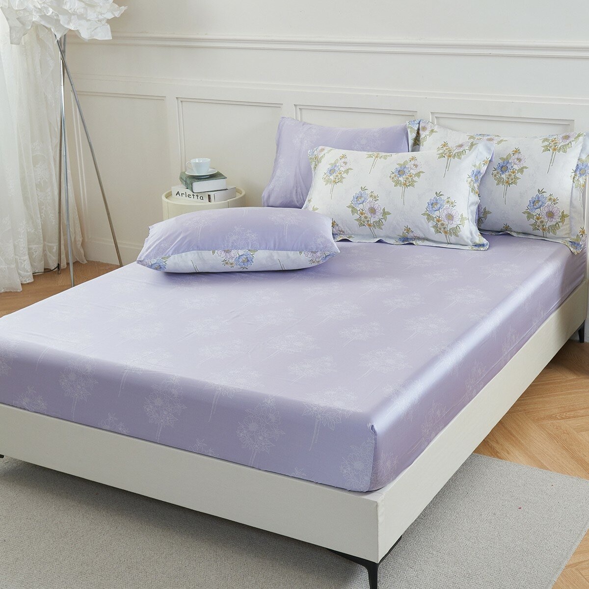 Don Home 300織萊賽爾雙人兩用被套六件組 152公分 X 190公分 初綻