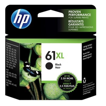 HP 61XL 高印量黑色墨水匣