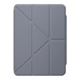 MAGEASY Facet 全方位支架透明背蓋保護套 適用於 2024 iPad Air 11吋 2025 M3 / 2024 M2 阿拉斯加藍