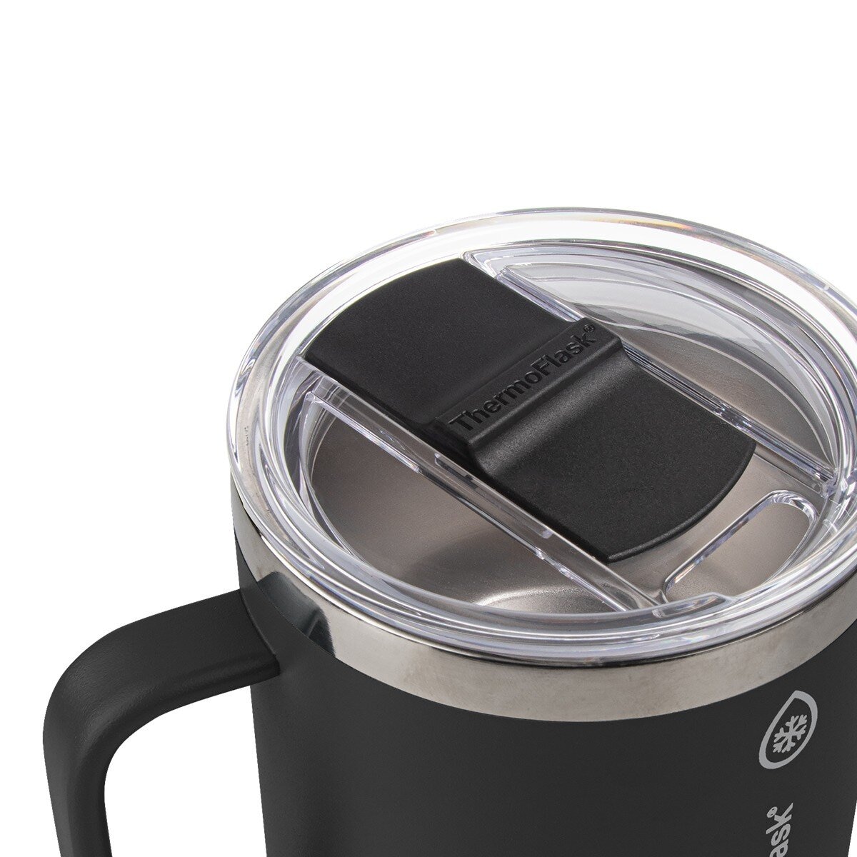 Thermoflask 不鏽鋼保冷保溫馬克杯 355毫升 X 2件組 黑+粉