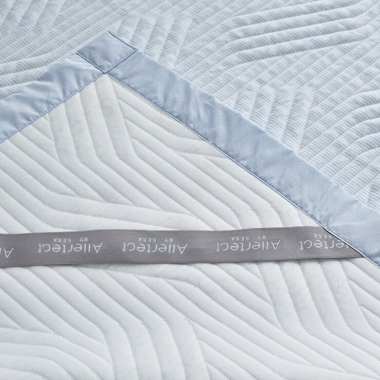 Allertect 雙人涼感墊 152公分 X 190公分 淺藍