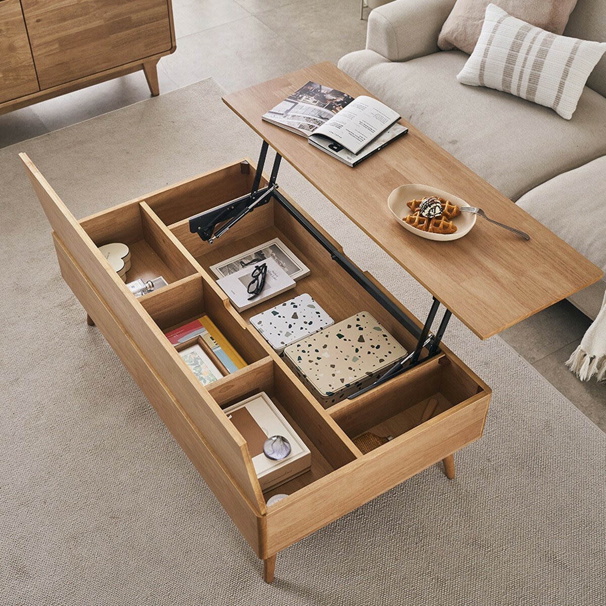 Finlandia Marrone 可收納茶几