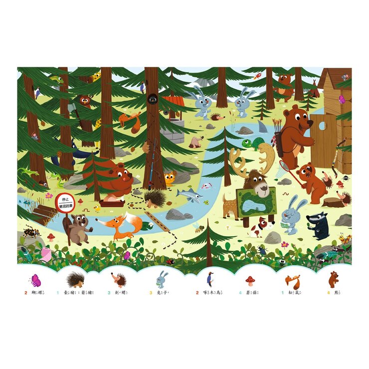 我找到啦 (4冊套書)：有趣的動物篇＋日常生活篇＋幼兒園篇＋童話故事篇