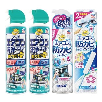 興家安速 冷氣清潔劑組合
